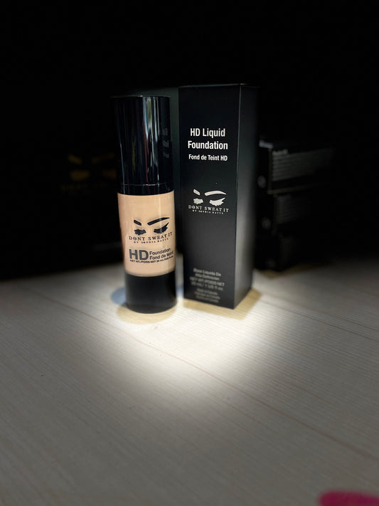 Don’t sweat it by Sophia Batty HDL foundation, light ivory