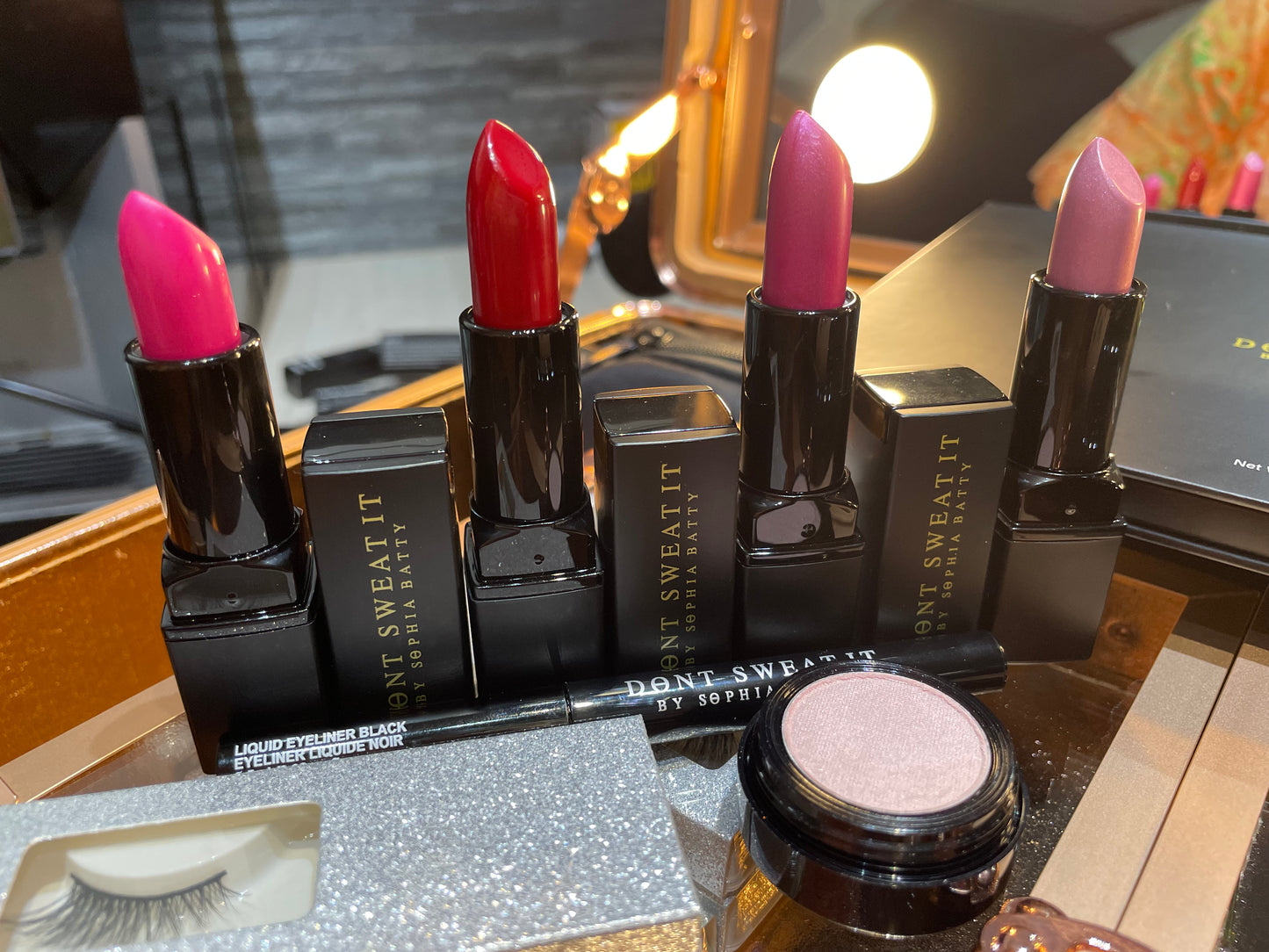 Don’t sweat it by Sophia Batty lipstick colour Faith