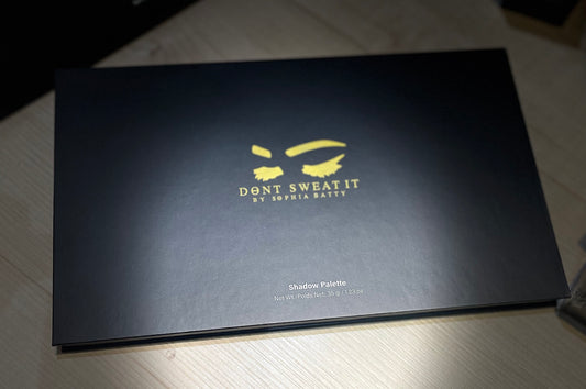 Don’t sweat it Gold standard artistry eyeshadow pallet